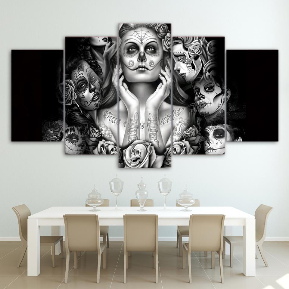 Gothic Canvas Art - Rebel Heat