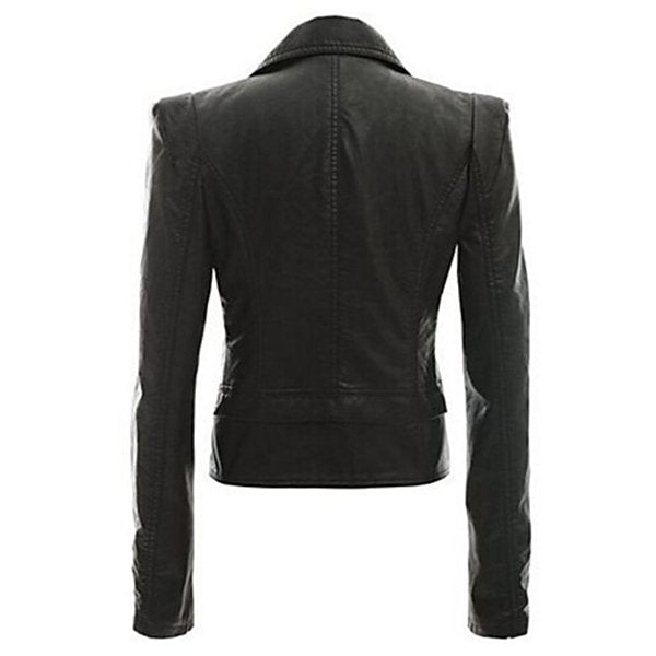 Gothic Leather Jacket - Rebel Heat
