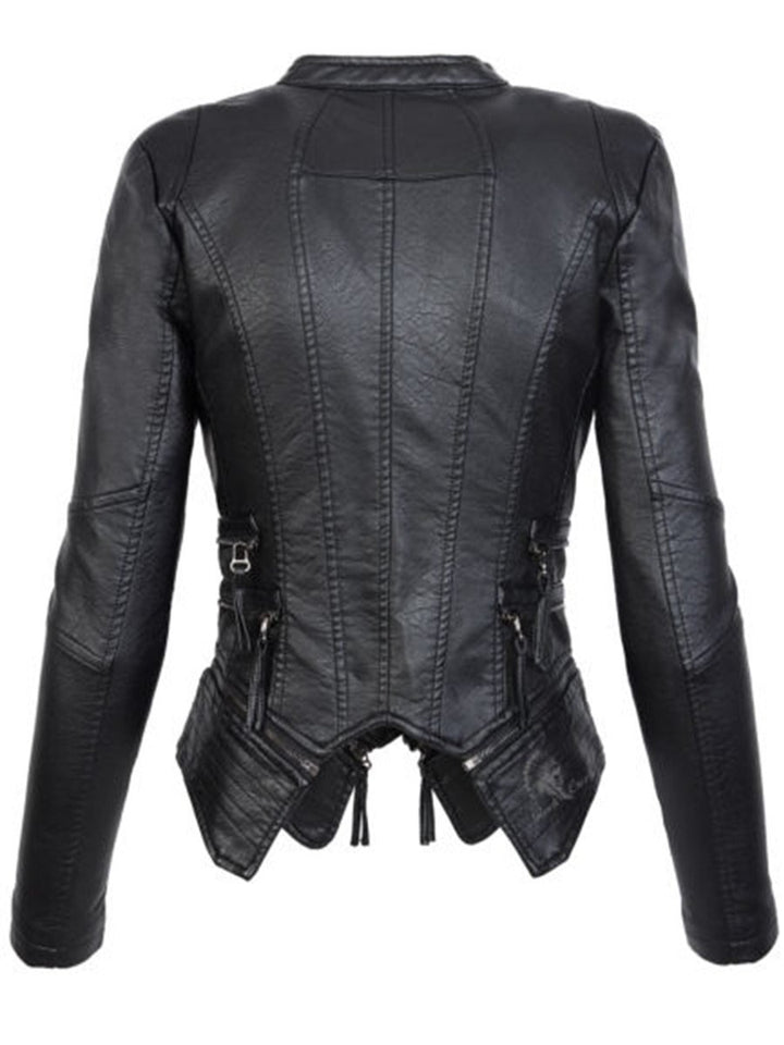 Gothic PU Jacket - Rebel Heat