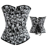 Gothic Skull Corset - Rebel Heat