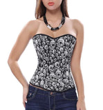 Gothic Skull Corset - Rebel Heat