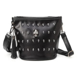 Gothic Skull Crossbody Handbag - Rebel Heat
