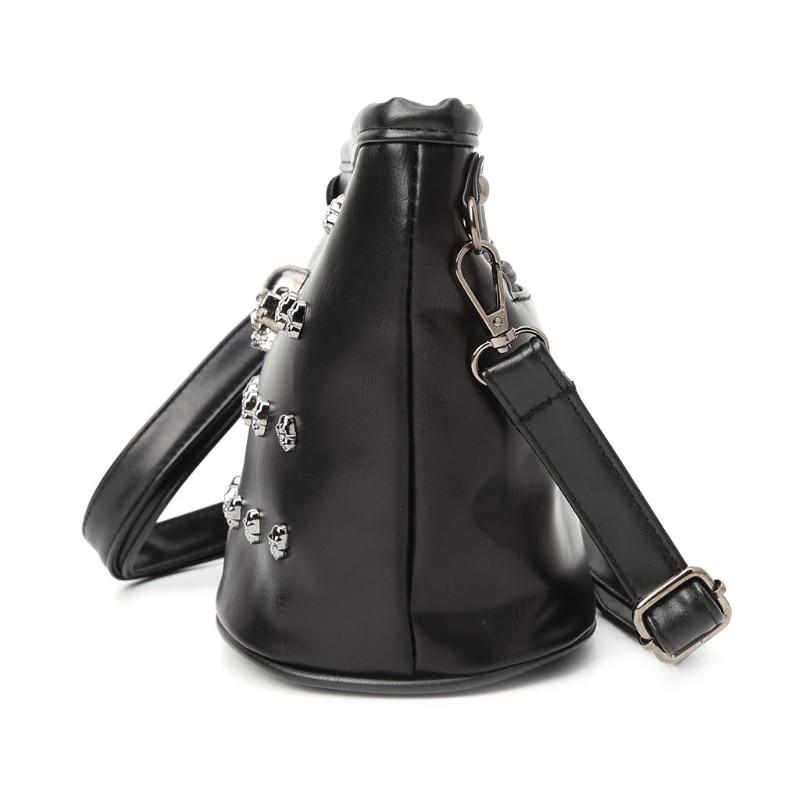 Gothic Skull Crossbody Handbag - Rebel Heat