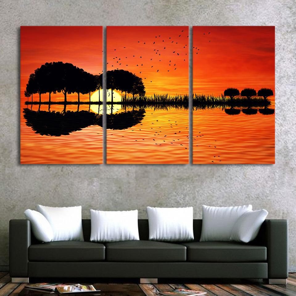 Guitarland Sunset Canvas Print - Rebel Heat