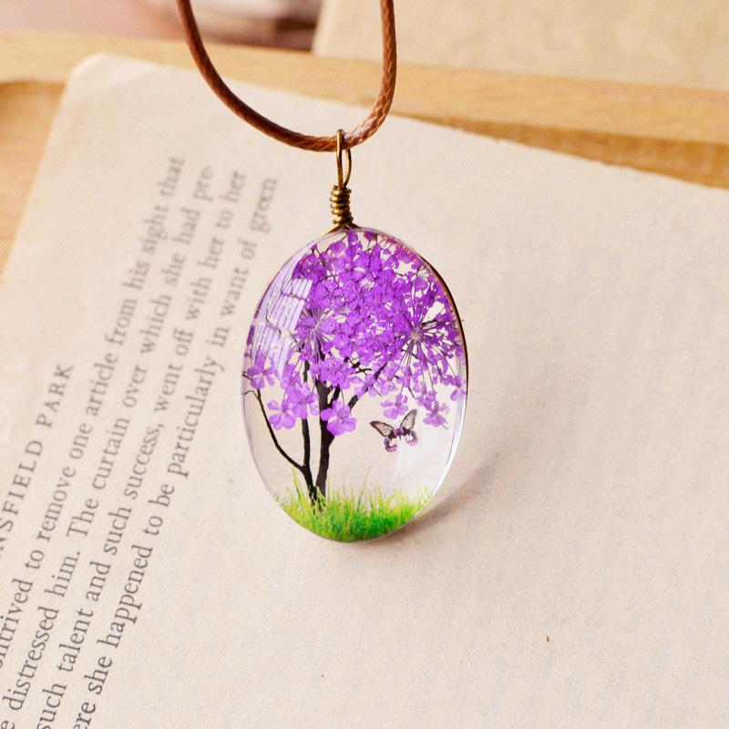 Hand Made Butterfly Garden Necklace - Rebel Heat