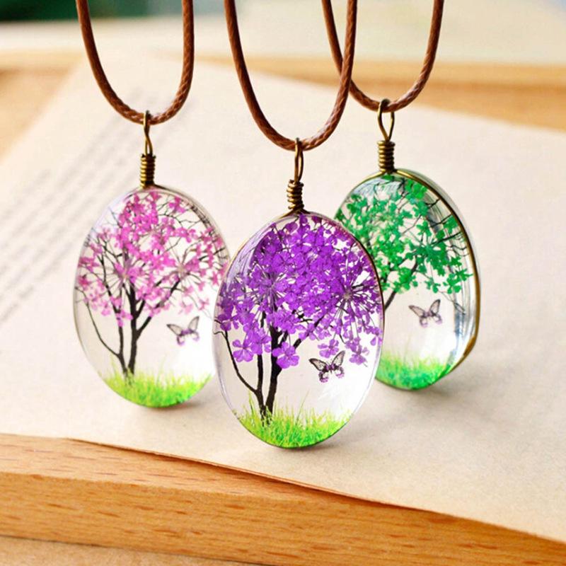 Hand Made Butterfly Garden Necklace - Rebel Heat