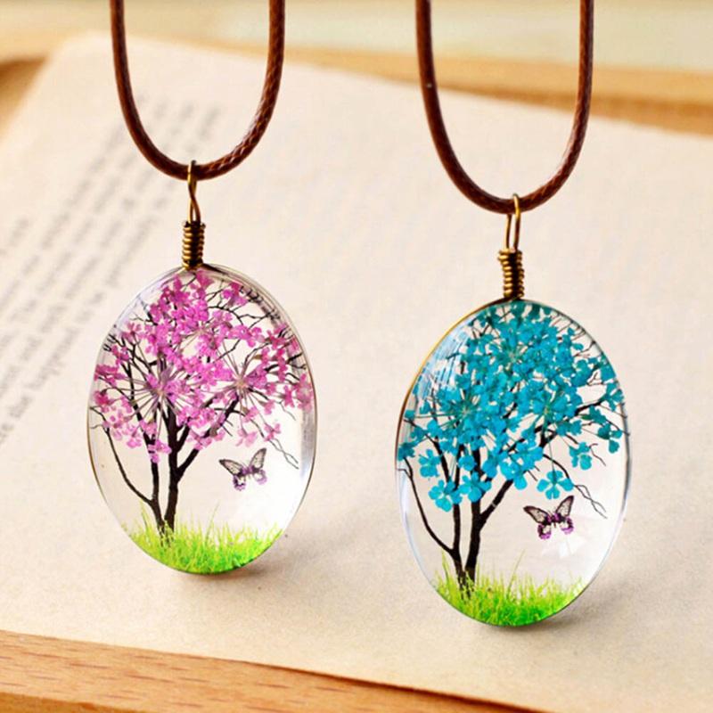Hand Made Butterfly Garden Necklace - Rebel Heat