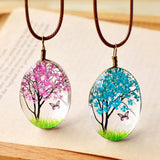 Hand Made Butterfly Garden Necklace - Rebel Heat