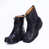 Handmade genuine cowhide Biker Boots - Rebel Heat