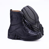Handmade genuine cowhide Biker Boots - Rebel Heat