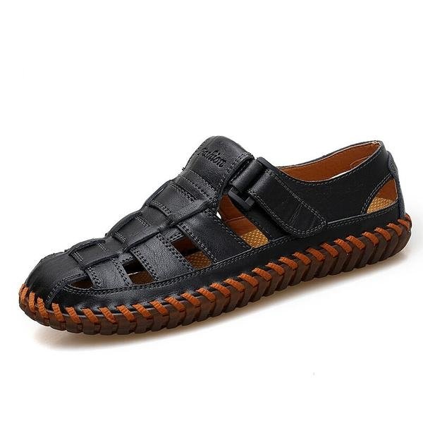 Handmade leather Men's Shoes for Summer - Rebel Heat