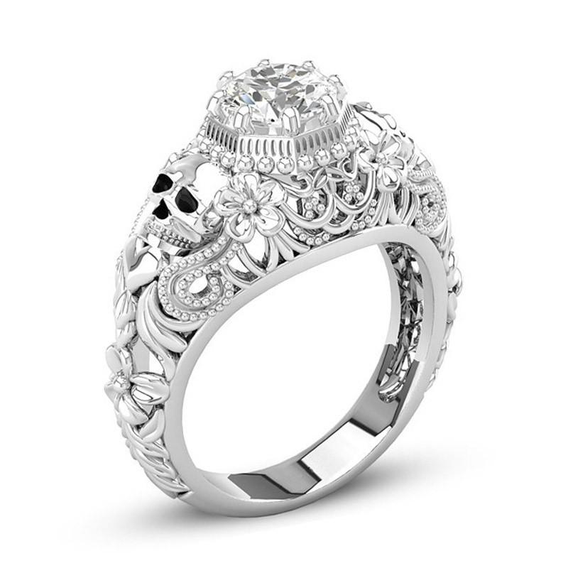 Heart Skull Ring - Rebel Heat