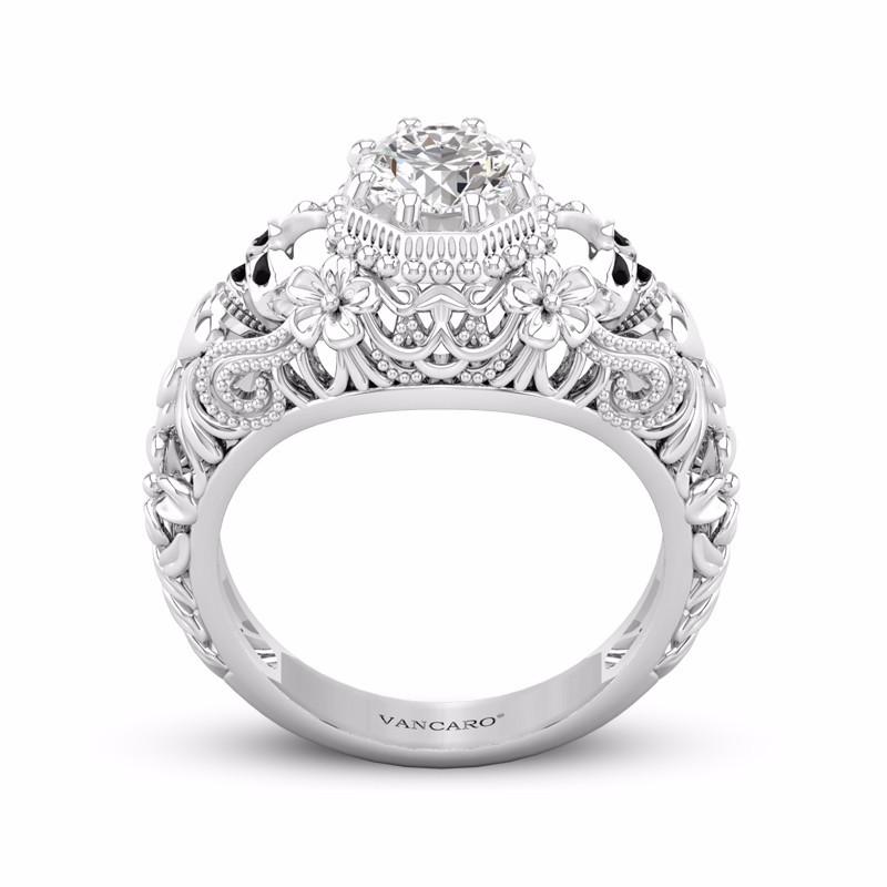 Heart Skull Ring - Rebel Heat