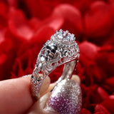 Heart Skull Ring - Rebel Heat