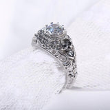 Heart Skull Ring - Rebel Heat