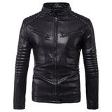 High Quality Biker Leather Jacket - Rebel Heat