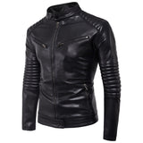 High Quality Biker Leather Jacket - Rebel Heat