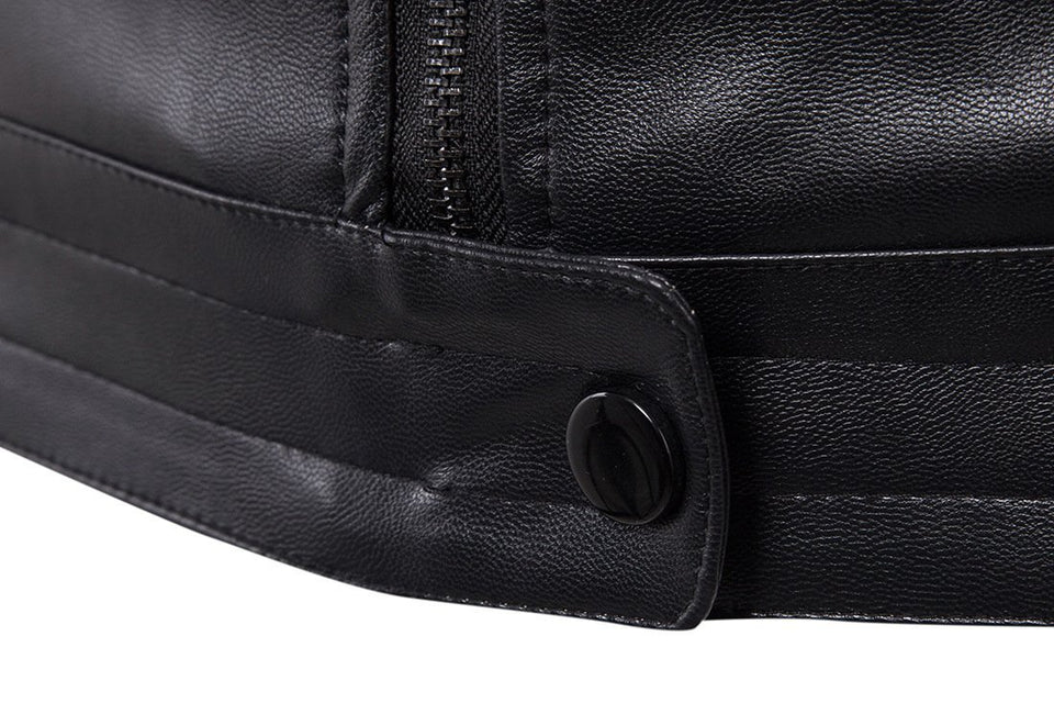 High Quality Biker Leather Jacket - Rebel Heat
