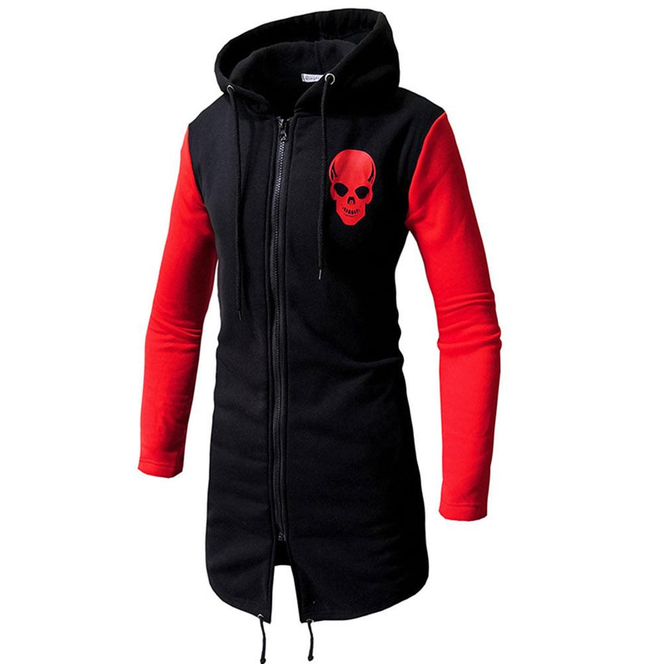 Hooded Skull Coat - Rebel Heat