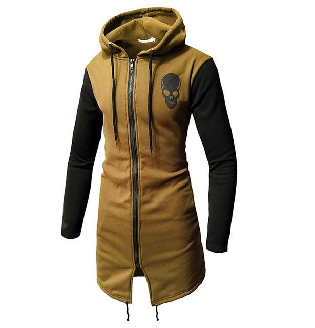 Hooded Skull Coat - Rebel Heat
