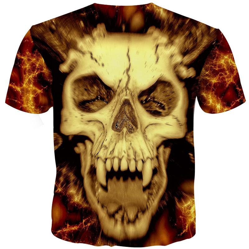 Limited Edition 3D Skull T-shirt - Rebel Heat