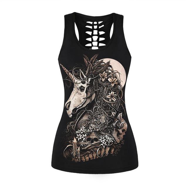 Limited Edition Skull Tank Tops - Rebel Heat