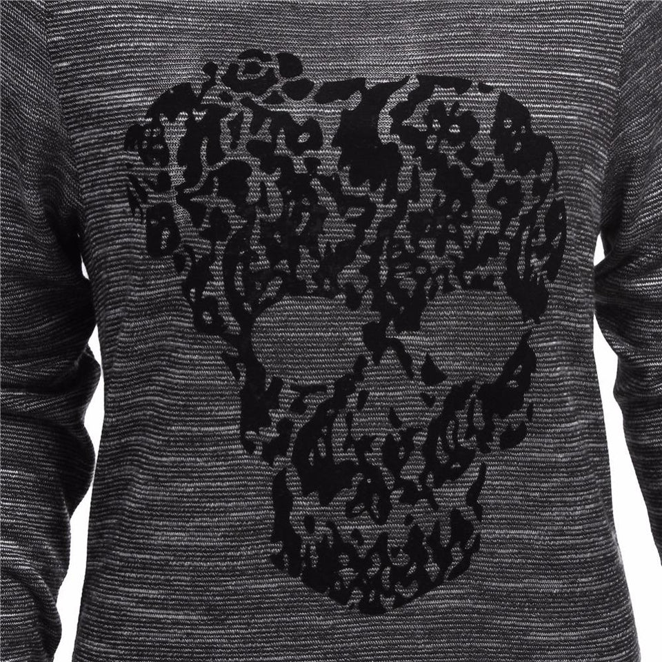 Long Sleeve Skull Tops - Rebel Heat