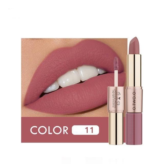 Matte Lipstick Duo - Rebel Heat