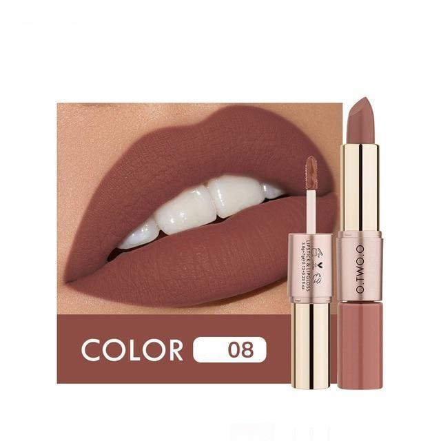 Matte Lipstick Duo - Rebel Heat