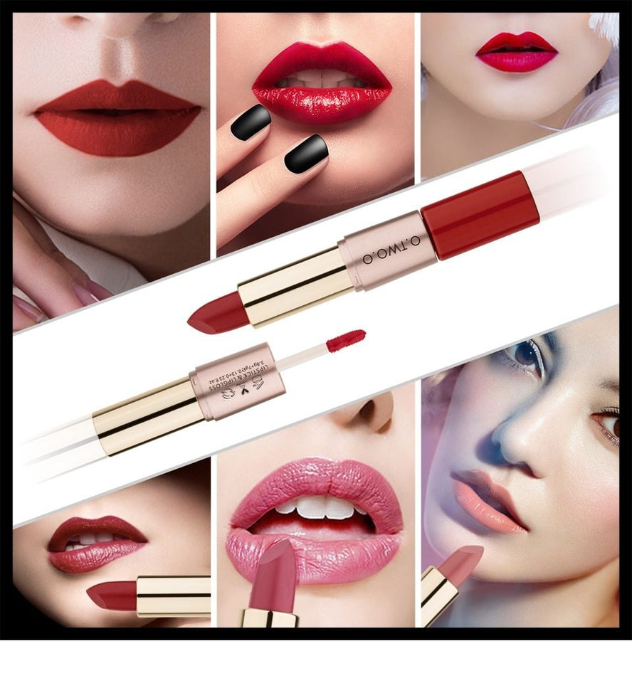 Matte Lipstick Duo - Rebel Heat