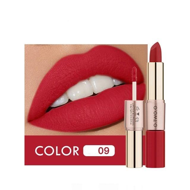 Matte Lipstick Duo - Rebel Heat