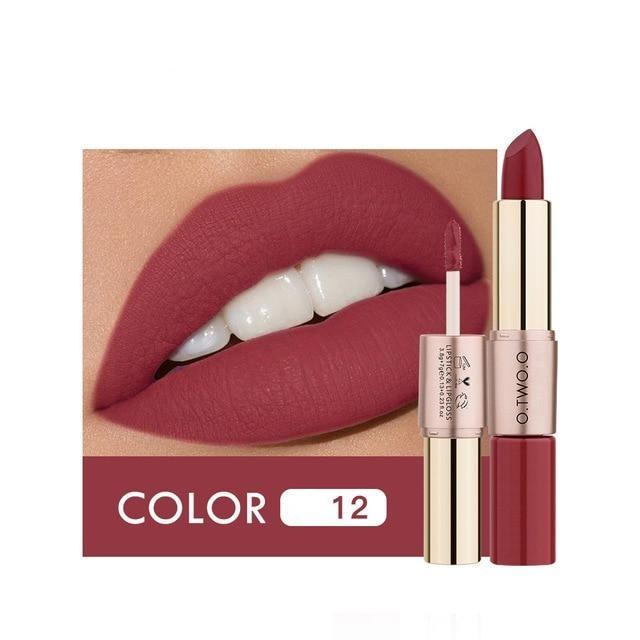 Matte Lipstick Duo - Rebel Heat
