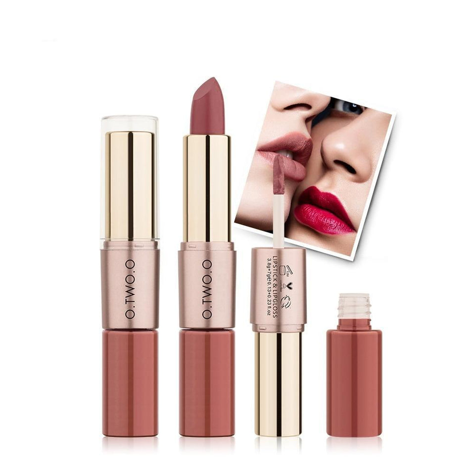 Matte Lipstick Duo - Rebel Heat