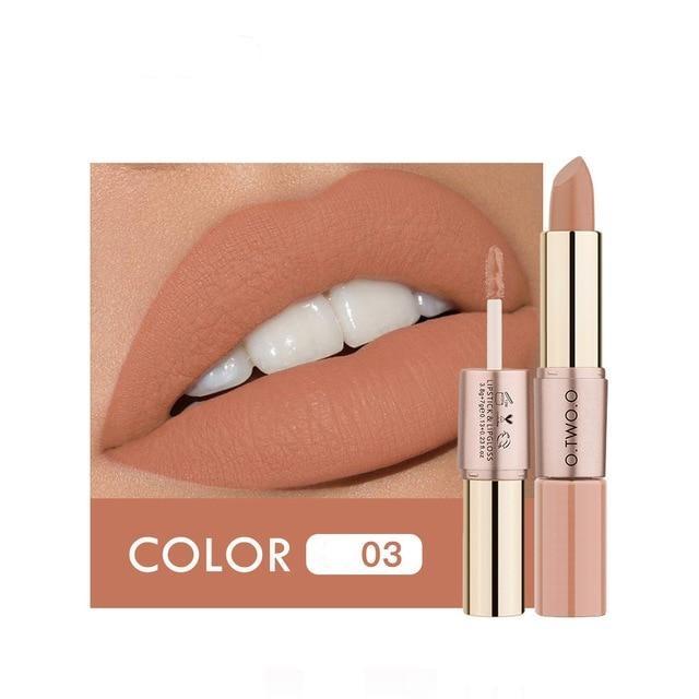 Matte Lipstick Duo - Rebel Heat