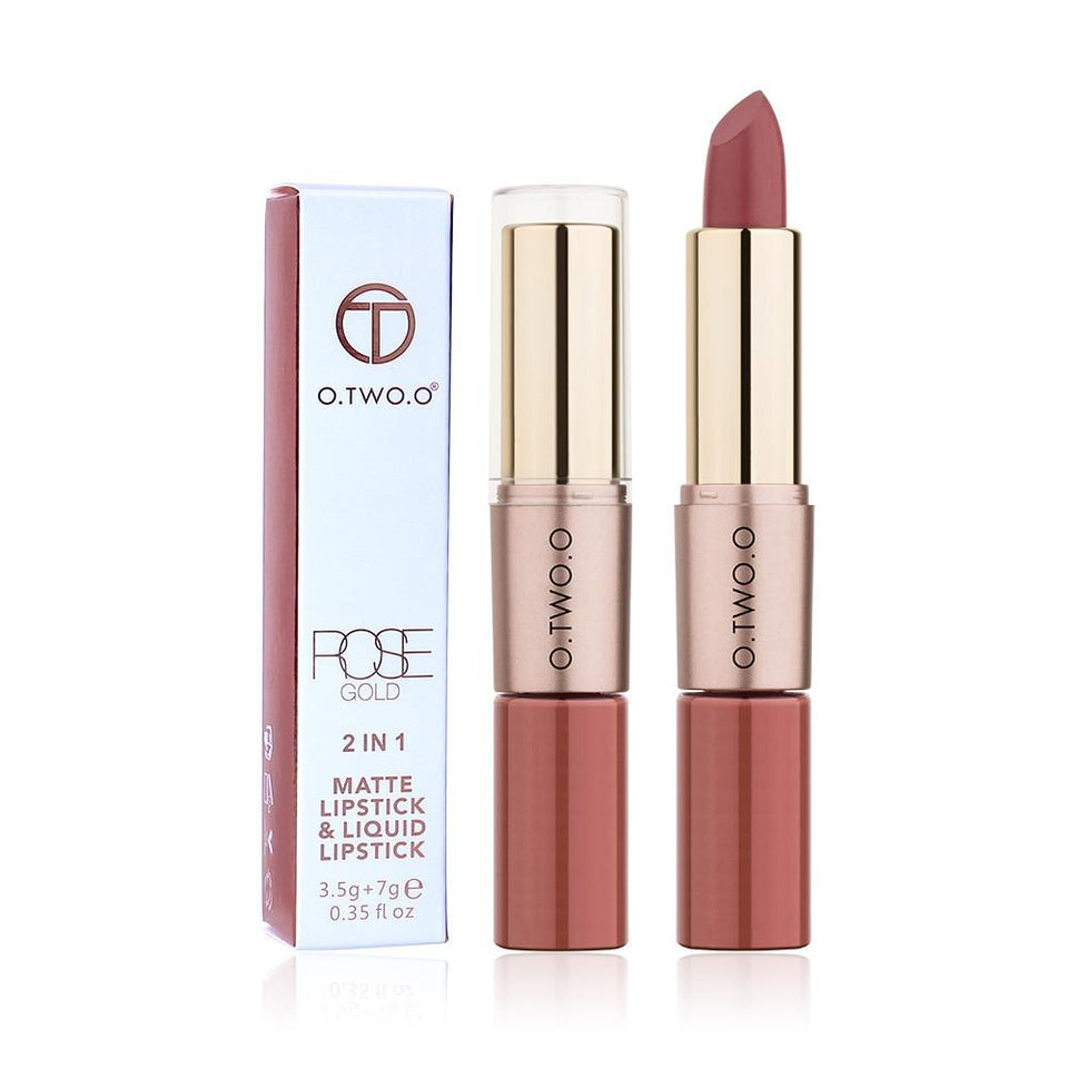Matte Lipstick Duo - Rebel Heat