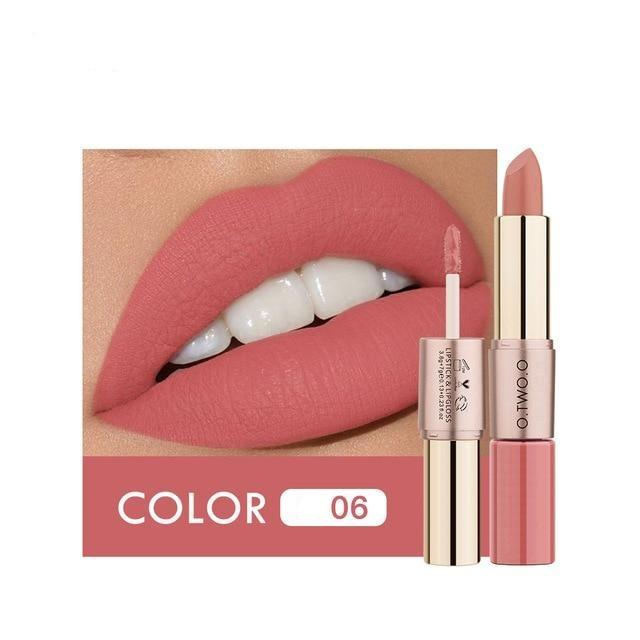 Matte Lipstick Duo - Rebel Heat