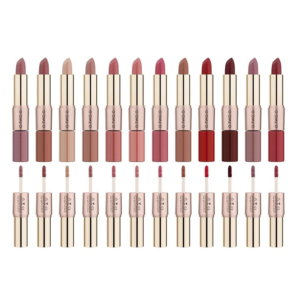 Matte Lipstick Duo - Rebel Heat