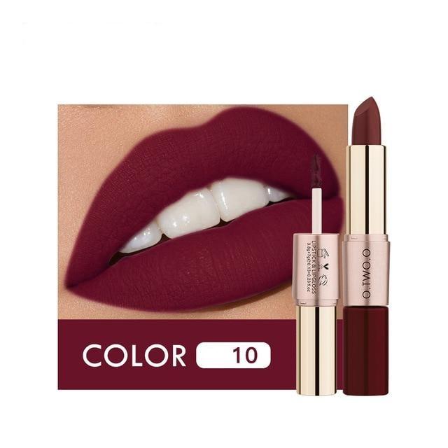 Matte Lipstick Duo - Rebel Heat
