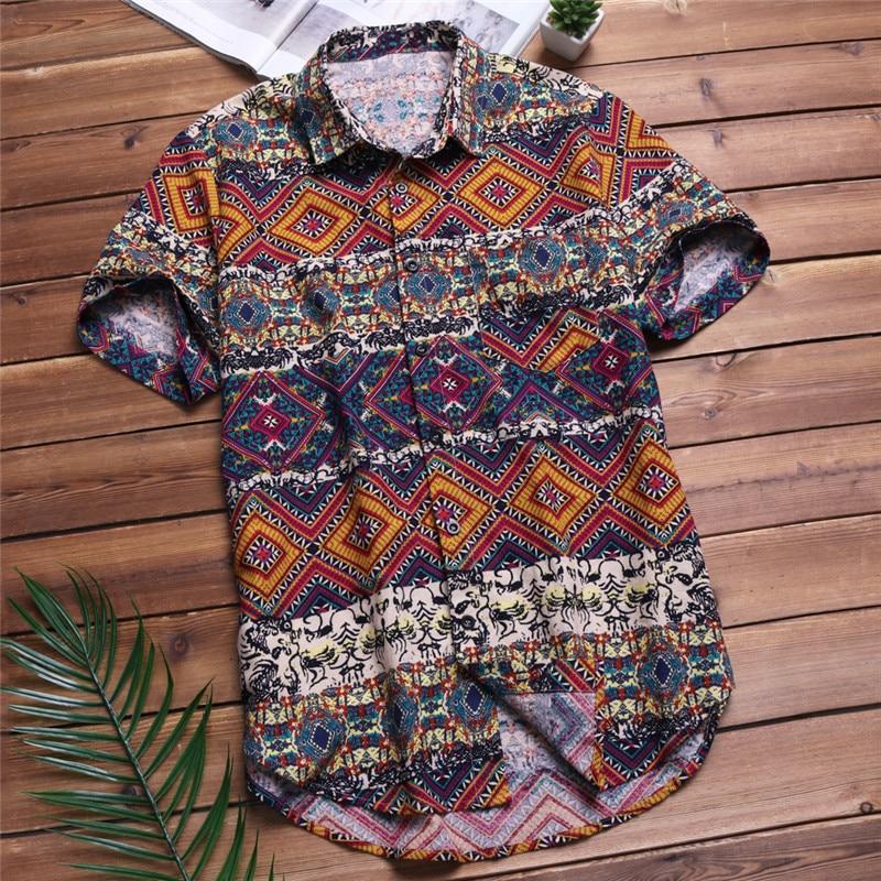 Men's Hawaiian Shirt - Rebel Heat