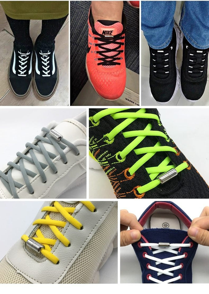 No Tie Shoelaces For Sneakers - Rebel Heat