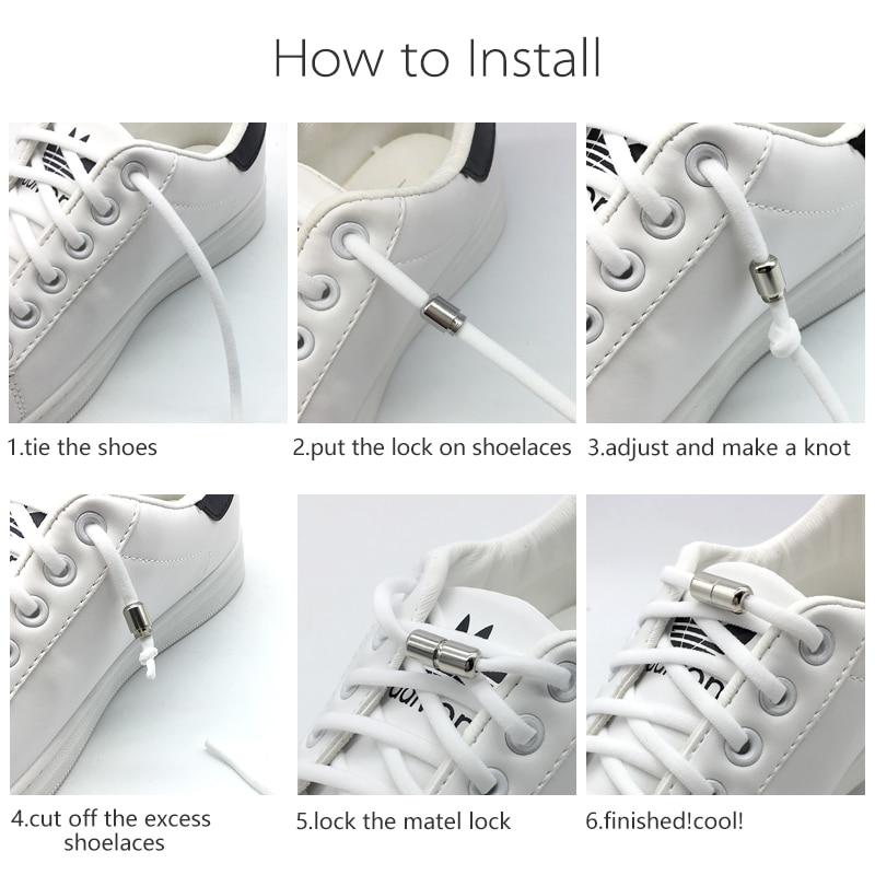 No Tie Shoelaces For Sneakers - Rebel Heat