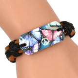 Peace & Love Butterfly Bracelets - Rebel Heat