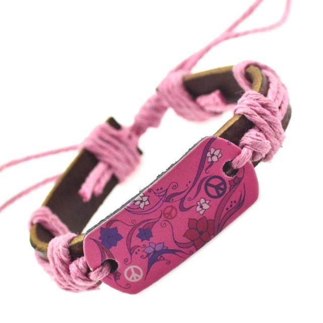 Peace & Love Butterfly Bracelets - Rebel Heat