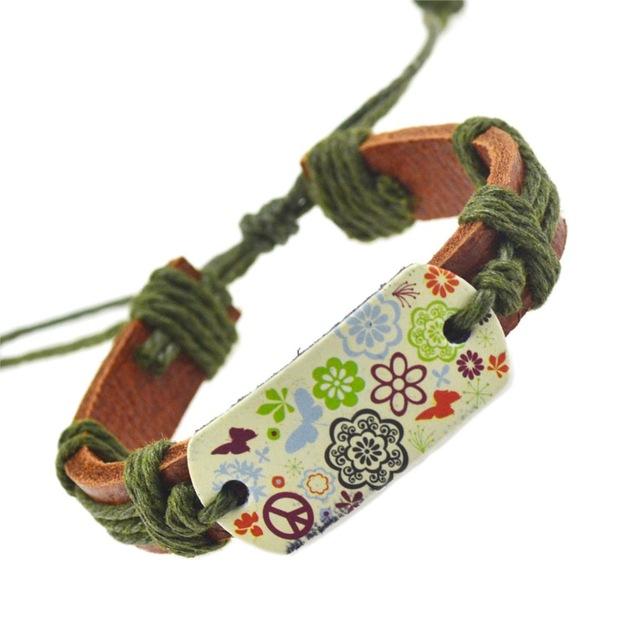Peace & Love Butterfly Bracelets - Rebel Heat