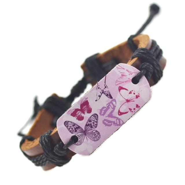 Peace & Love Butterfly Bracelets - Rebel Heat