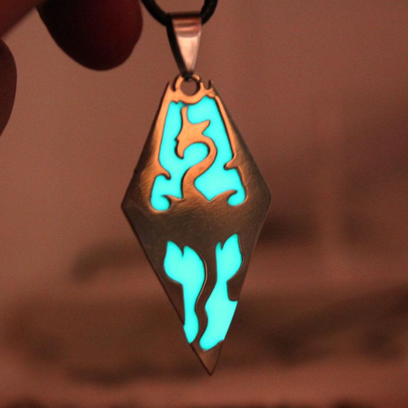Punk Dragon Glow Necklace - Rebel Heat
