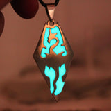 Punk Dragon Glow Necklace - Rebel Heat