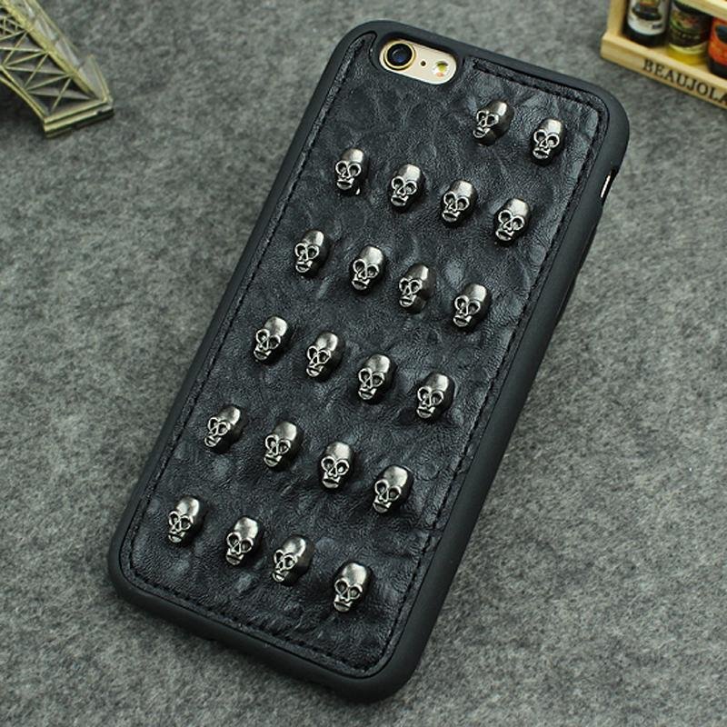 Punk Skull iPhone Case - Rebel Heat