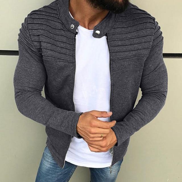 Raglan Zipper Jacket - Rebel Heat