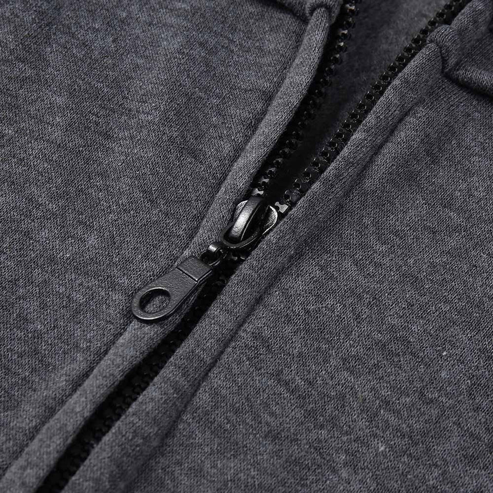 Raglan Zipper Jacket - Rebel Heat